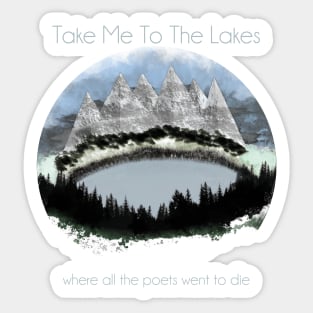 The Lakes and Windermere Peaks Sticker